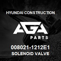 008021-1212E1 Hyundai Construction SOLENOID VALVE | AGA Parts