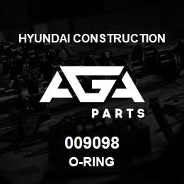 009098 Hyundai Construction O-RING | AGA Parts