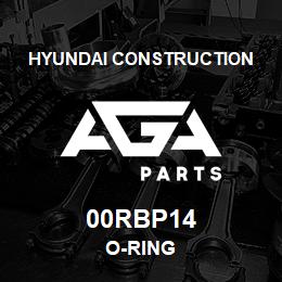 00RBP14 Hyundai Construction O-RING | AGA Parts