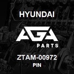 ZTAM-00972 Hyundai Construction PIN | AGA Parts