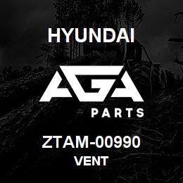 ZTAM-00990 Hyundai Construction VENT | AGA Parts