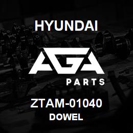 ZTAM-01040 Hyundai Construction DOWEL | AGA Parts