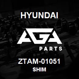 ZTAM-01051 Hyundai Construction SHIM | AGA Parts
