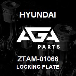 ZTAM-01066 Hyundai Construction LOCKING PLATE | AGA Parts