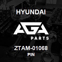 ZTAM-01068 Hyundai Construction PIN | AGA Parts