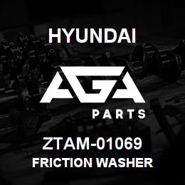 ZTAM-01069 Hyundai Construction FRICTION WASHER | AGA Parts