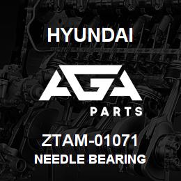 ZTAM-01071 Hyundai Construction NEEDLE BEARING | AGA Parts