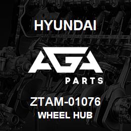 ZTAM-01076 Hyundai Construction WHEEL HUB | AGA Parts