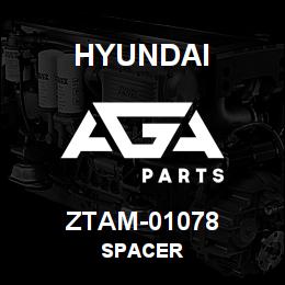 ZTAM-01078 Hyundai Construction SPACER | AGA Parts