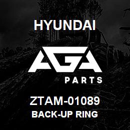 ZTAM-01089 Hyundai Construction BACK-UP RING | AGA Parts
