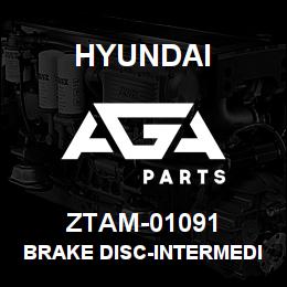 ZTAM-01091 Hyundai Construction BRAKE DISC-INTERMEDIATE | AGA Parts