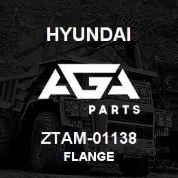 ZTAM-01138 Hyundai Construction FLANGE | AGA Parts