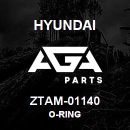 ZTAM-01140 Hyundai Construction O-RING | AGA Parts