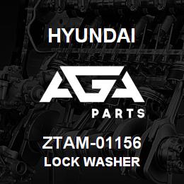 ZTAM-01156 Hyundai Construction LOCK WASHER | AGA Parts