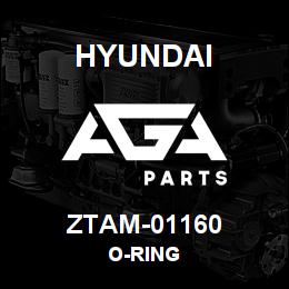 ZTAM-01160 Hyundai Construction O-RING | AGA Parts