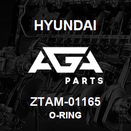 ZTAM-01165 Hyundai Construction O-RING | AGA Parts