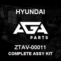 ZTAV-00011 Hyundai Construction COMPLETE ASSY KIT | AGA Parts