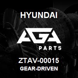 ZTAV-00015 Hyundai Construction GEAR-DRIVEN | AGA Parts