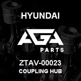 ZTAV-00023 Hyundai Construction COUPLING HUB | AGA Parts