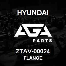 ZTAV-00024 Hyundai Construction FLANGE | AGA Parts