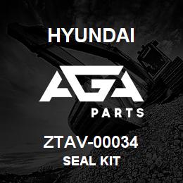 ZTAV-00034 Hyundai Construction SEAL KIT | AGA Parts