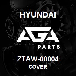 ZTAW-00004 Hyundai Construction COVER | AGA Parts
