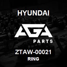 ZTAW-00021 Hyundai Construction RING | AGA Parts