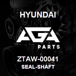 ZTAW-00041 Hyundai Construction SEAL-SHAFT | AGA Parts