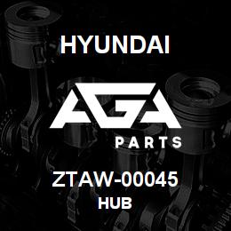 ZTAW-00045 Hyundai Construction HUB | AGA Parts