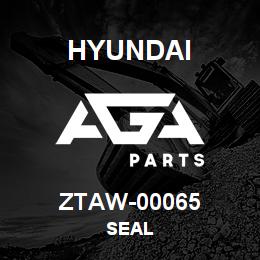 ZTAW-00065 Hyundai Construction SEAL | AGA Parts