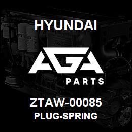 ZTAW-00085 Hyundai Construction PLUG-SPRING | AGA Parts