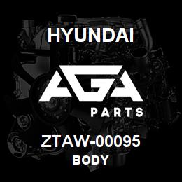 ZTAW-00095 Hyundai Construction BODY | AGA Parts