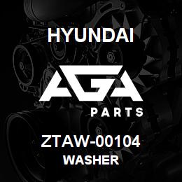 ZTAW-00104 Hyundai Construction WASHER | AGA Parts