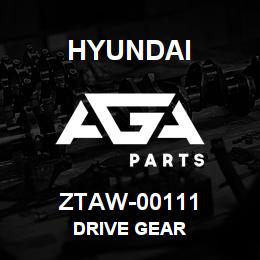 ZTAW-00111 Hyundai Construction DRIVE GEAR | AGA Parts