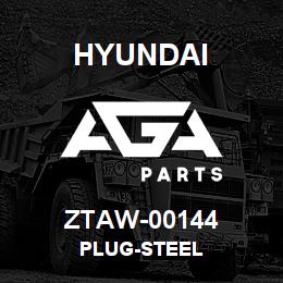 ZTAW-00144 Hyundai Construction PLUG-STEEL | AGA Parts