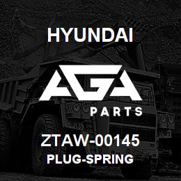 ZTAW-00145 Hyundai Construction PLUG-SPRING | AGA Parts