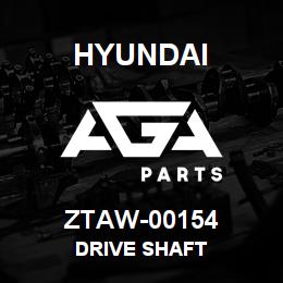 ZTAW-00154 Hyundai Construction DRIVE SHAFT | AGA Parts