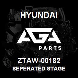 ZTAW-00182 Hyundai Construction SEPERATED STAGE | AGA Parts