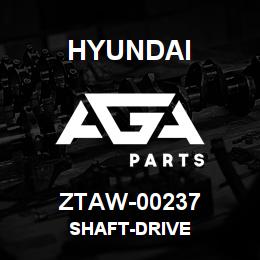 ZTAW-00237 Hyundai Construction SHAFT-DRIVE | AGA Parts