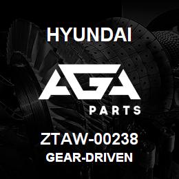 ZTAW-00238 Hyundai Construction GEAR-DRIVEN | AGA Parts