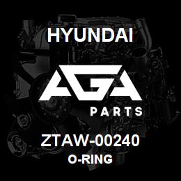 ZTAW-00240 Hyundai Construction O-RING | AGA Parts