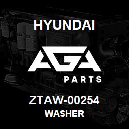 ZTAW-00254 Hyundai Construction WASHER | AGA Parts