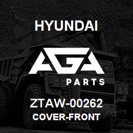 ZTAW-00262 Hyundai Construction COVER-FRONT | AGA Parts