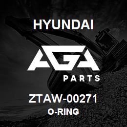 ZTAW-00271 Hyundai Construction O-RING | AGA Parts