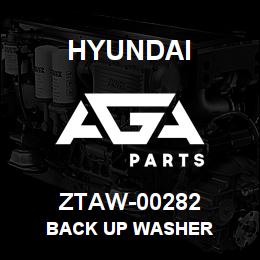 ZTAW-00282 Hyundai Construction BACK UP WASHER | AGA Parts