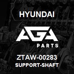 ZTAW-00283 Hyundai Construction SUPPORT-SHAFT | AGA Parts