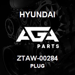 ZTAW-00284 Hyundai Construction PLUG | AGA Parts
