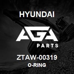 ZTAW-00319 Hyundai Construction O-RING | AGA Parts