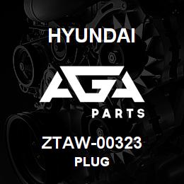 ZTAW-00323 Hyundai Construction PLUG | AGA Parts