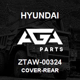 ZTAW-00324 Hyundai Construction COVER-REAR | AGA Parts